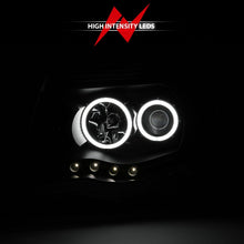 Load image into Gallery viewer, ANZO 2005-2011 Toyota Tacoma Projector Headlights w/ Halo Black Headlights ANZO
