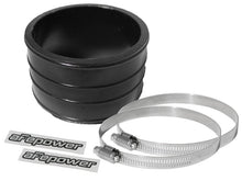 Load image into Gallery viewer, aFe Magnum FORCE Cold Air Intake System Spare Parts Kit (3in ID x 2in L) Straight Coupler - Black Air Intake Components aFe

