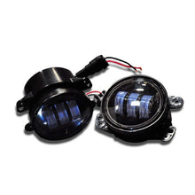 Load image into Gallery viewer, DV8 Offroad 07-18 Jeep Wrangler JK 4in 30W LED Replacement Fog Lights Fog Lights DV8 Offroad
