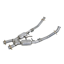 Load image into Gallery viewer, BBK 86-93 Mustang 5.0 High Flow X Pipe With Catalytic Converters - 2-1/2 Catback BBK
