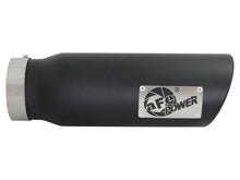 Load image into Gallery viewer, aFe Diesel Exhaust Tip Bolt On Black 4in Inlex x 5in Outlet x 15in Catback aFe
