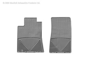 WeatherTech 08-10 Cadillac CTS Front Rubber Mats - Grey Floor Mats - Rubber WeatherTech   