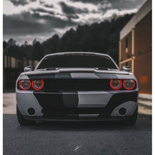 Load image into Gallery viewer, Oracle 08-14 Dodge Challenger Dynamic Surface Mount Headlight Halo Kit - - Dynamic SEE WARRANTY Fog Lights ORACLE Lighting

