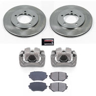 Power Stop 1999 Suzuki Grand Vitara Front Autospecialty Brake Kit w/Calipers Brake Kits - OE PowerStop   