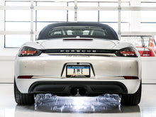 Load image into Gallery viewer, AWE Tuning Porsche 718 Boxster / Cayman Track Edition Exhaust - Diamond Black Tips Catback AWE Tuning   
