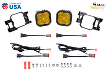 Load image into Gallery viewer, Diode Dynamics SS3 Sport Type X Kit ABL - Yellow SAE Fog Light Accessories and Wiring Diode Dynamics   
