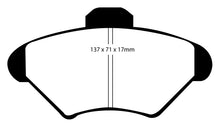 Load image into Gallery viewer, EBC 94-98 Ford Mustang 3.8 Bluestuff Front Brake Pads Brake Pads - Racing EBC   
