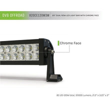 Load image into Gallery viewer, DV8 Offroad Chrome Series 20in Light Bar 120W Flood/Spot 3W LED Light Bars &amp; Cubes DV8 Offroad
