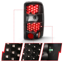 Load image into Gallery viewer, ANZO 2000-2006 Chevrolet Tahoe Led Taillights Black/Clear Tail Lights ANZO
