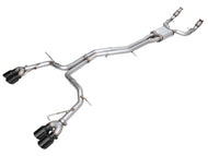 AWE Tuning 19-23 Audi C8 S6/S7 2.9T V6 AWD Track Edition Exhaust - Diamond Black Tips Catback AWE Tuning   