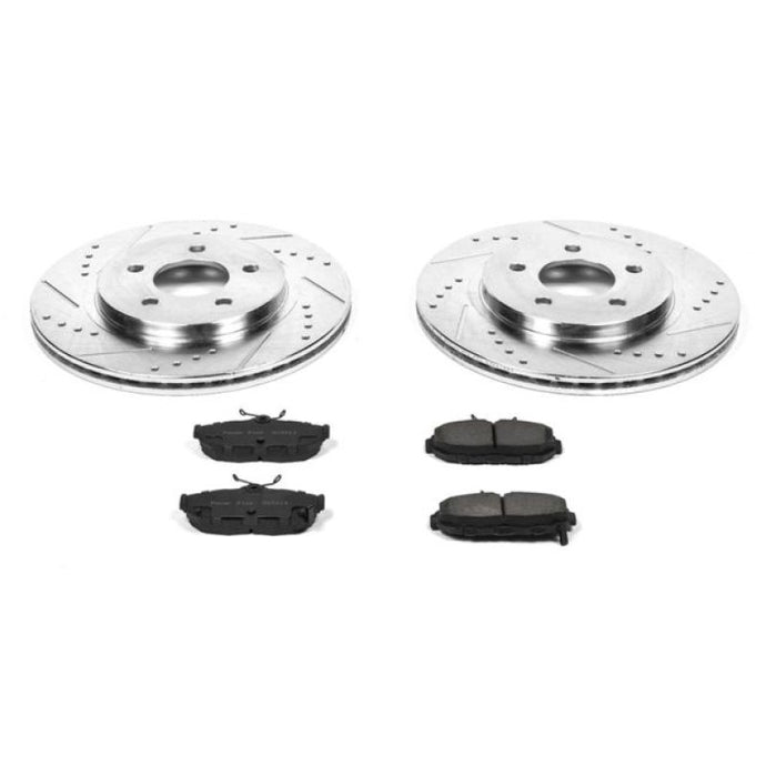 Power Stop 11-14 Ford Mustang Rear Z23 Evolution Sport Brake Kit Brake Kits - Performance D&S PowerStop   