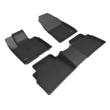 Load image into Gallery viewer, 3D MAXpider 23-24 Kia Sportage AWD Gasoline Black R1/R2 Floor Mats - Rubber 3D MAXpider   
