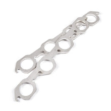Load image into Gallery viewer, Stainless Works SBF AFR 225 Head Round Port Header 304SS Exhaust Flanges 1-7/8in Primaries Flanges Stainless Works
