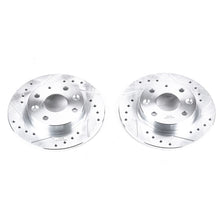 Load image into Gallery viewer, Power Stop 90-93 Mazda Miata Rear Evolution Drilled &amp; Slotted Rotors - Pair Brake Rotors - Slot &amp; Drilled PowerStop   
