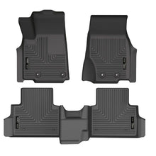 Load image into Gallery viewer, Husky Liners 21-23 Jeep Grand Cherokee L (w/2nd Rw Bnch) WeatherBeater FR+2nd Seat Floor Liner - Blk Floor Mats - Rubber Husky Liners
