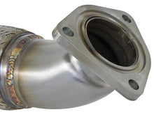 Load image into Gallery viewer, aFe Twisted Steel 3in Rear Down-Pipe/Mid Pipe 2017+ Honda Civic Type R I4 2.0L (t) X Pipes aFe
