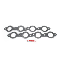 Load image into Gallery viewer, JBA Chevrolet 4.8-6.2L LS Round Port Header Gasket - Pair Exhaust Gaskets JBA
