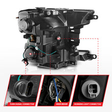 Load image into Gallery viewer, ANZO 2018-2019 Ford F-150 Projector Plank Style H.L. Black Amber (Without Switchback) Headlights ANZO
