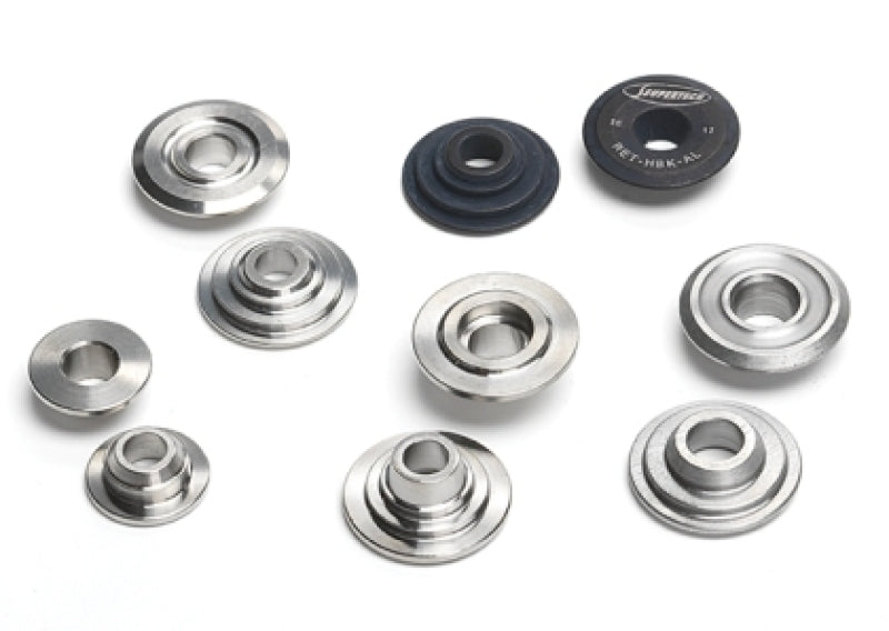 Supertech Titanium Retainer for Mini R56 - Set of 16 (Fits OEM Spring or SPR-MC56BE) Valve Springs, Retainers Supertech