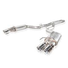 Load image into Gallery viewer, Stainless Works 2018+ Ford Mustang GT 3in Redline Series Catback H-Pipe w/Active Valves &amp; Quad Tips Catback Stainless Works
