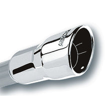 Load image into Gallery viewer, Borla 3in Inlet 4.25in Round Rolled Angle Cut x 4in Long Universal Exhaust Tips Tips Borla

