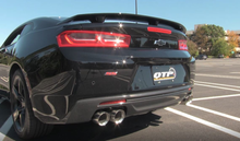 Load image into Gallery viewer, QTP 16-18 Chevrolet Camaro SS 6.2L 304SS Screamer Axle Back Exhaust w/4in Quad Tips Axle Back QTP

