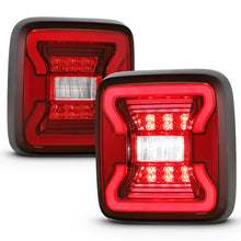 Load image into Gallery viewer, ANZO 18-19 Jeep Wrangler JL LED Taillights Black Tail Lights ANZO
