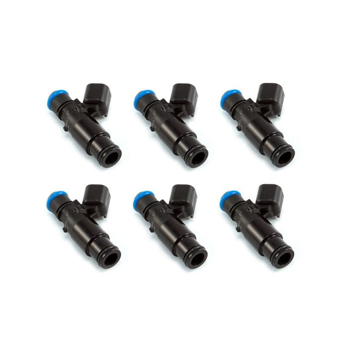 Injector Dynamics 2600-XDS Injectors - 48mm Length - 14mm Top - 14mm Bottom Adapter (Set of 6) Fuel Injector Sets - 6Cyl Injector Dynamics   