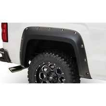 Load image into Gallery viewer, Bushwacker 16-18 GMC Sierra 1500 Pocket Style Flares 4pc - Black Fender Flares Bushwacker
