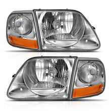 Load image into Gallery viewer, ANZO 1997-2003 Ford F-150 Crystal Headlight G2 Clear With Parking Light Headlights ANZO
