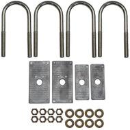 Rancho 59-63 Jeep CJ3 Rear U-Bolt Kit Bolts Rancho