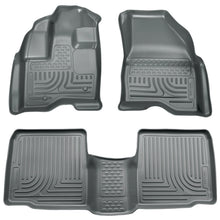 Load image into Gallery viewer, Husky Liners 09-13 Lincoln MKS WeatherBeater Combo Black Floor Liners Floor Mats - Rubber Husky Liners

