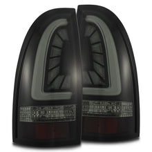 Load image into Gallery viewer, AlphaRex 05-15 Toyota Tacoma PRO-Series LED Tail Lights Jet Black Tail Lights AlphaRex
