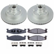 Load image into Gallery viewer, Power Stop 2003 Ford E-150 Front Z17 Evolution Geomet Coated Brake Kit Brake Kits - Performance Blank PowerStop
