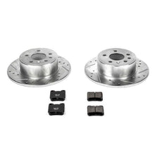 Load image into Gallery viewer, Power Stop 99-03 Saab 9-3 Rear Z23 Evolution Sport Brake Kit Brake Kits - Performance D&amp;S PowerStop   
