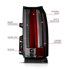 Load image into Gallery viewer, ANZO 2015-2017 Chevrolet Suburban/Tahoe LED Taillights Smoke Tail Lights ANZO
