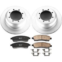 Load image into Gallery viewer, Power Stop 99-04 Ford F-350 Super Duty Rear Z17 Evolution Geomet Coated Brake Kit Brake Kits - Performance Blank PowerStop
