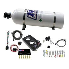 Load image into Gallery viewer, Nitrous Express 05-10 Ford Mustang 4.6L 3 Valve Nitrous Plate Kit (50-150HP) w/15lb Bottle Nitrous Systems Nitrous Express
