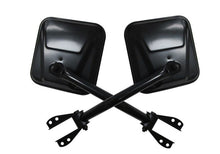 Load image into Gallery viewer, Rampage 1955-1983 Jeep CJ5 Side Mirrors - Black Side Mirrors Rampage
