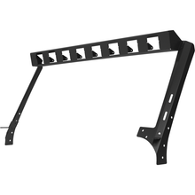 Load image into Gallery viewer, Go Rhino 07-18 Jeep Wrangler JK WLF Windshield Light Mount Frame - Eight Cube Lights Light Mounts Go Rhino

