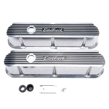 Load image into Gallery viewer, Edelbrock Valve Cover Elite II Series Ford 289-302-351W CI V8 Tall Polished Valve Covers Edelbrock
