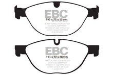 Load image into Gallery viewer, EBC 10-15 Jaguar XF 5.0 Supercharged (470) Yellowstuff Front Brake Pads Brake Pads - Performance EBC   
