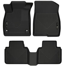 Load image into Gallery viewer, Husky Liners 2018 Honda Accord WeatherBeater Black Front &amp; 2nd Seat Floor Liners Floor Mats - Rubber Husky Liners
