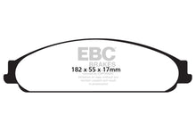Load image into Gallery viewer, EBC 04-07 Ford Five Hundred 3.0 Yellowstuff Front Brake Pads Brake Pads - Performance EBC   
