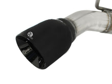 Load image into Gallery viewer, aFe MACHForce XP Exhaust 2.5in Stainless Steel CB/10-13 Chevy Camaro V6-3.6L (td) (gloss blk tip) Catback aFe
