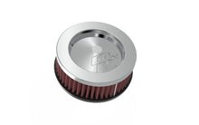 Load image into Gallery viewer, K&amp;N Universal Chrome Filter 2.438in Flange ID x 5.125in OD x 2in H Air Filters - Universal Fit K&amp;N Engineering   
