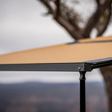 Load image into Gallery viewer, ARB Aluminum Awning, Black Frame, 8.2FT x 8.2FT, Installed with LED Light Strip Awnings &amp; Panels ARB
