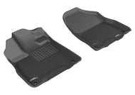 3D MAXpider 2014-2020 Acura MDX Kagu 1st Row Floormat - Black Floor Mats - Rubber 3D MAXpider   