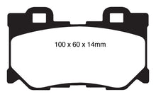 Load image into Gallery viewer, EBC 08-13 Infiniti FX50 5.0 Greenstuff Rear Brake Pads Brake Pads - Performance EBC   
