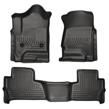 Load image into Gallery viewer, Husky Liners 2015 Chevy/GMC Tahoe/Yukon WeatherBeater Combo Black Floor Liners Floor Mats - Rubber Husky Liners
